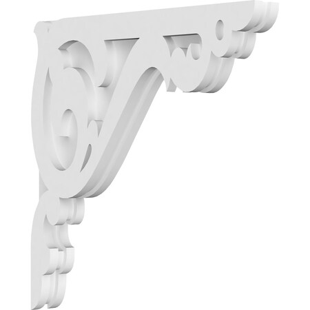 Ekena Millwork Amber Architectural Grade PVC Corbel, 1 7/8"W X 16"D X 16"H CORP01X16X16AE